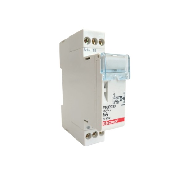 Relais de fermeture temporisée Bticino f16e/230 12/230 V